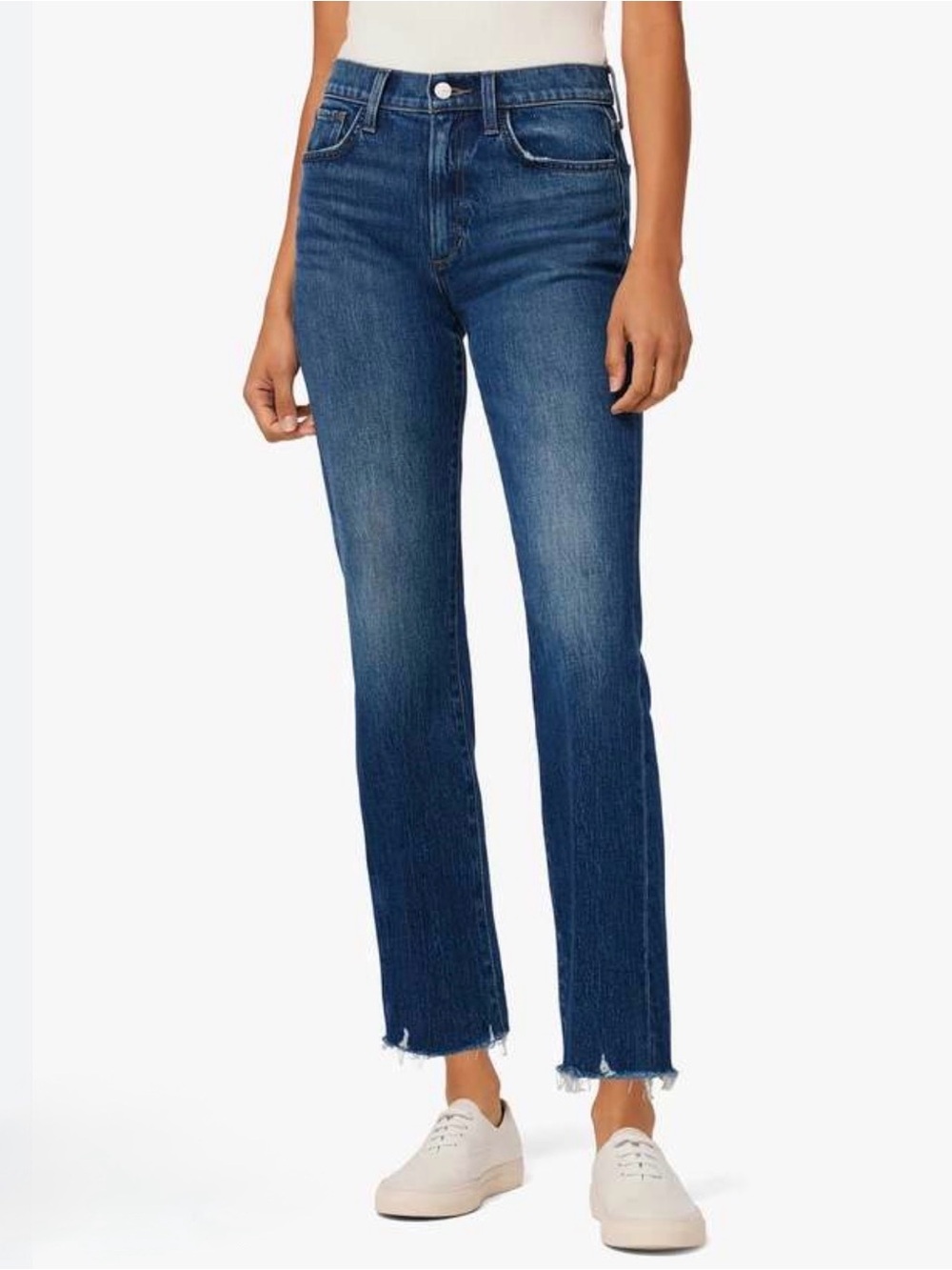 Joe’s Jeans The Provocateur Raw Hem Jeans, Size 32 Petite